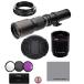 [ flat line импортные товары ]HD телескоп 500mm/1000mm f/8 ручной телеобъектив Canon EOS Rebel T3/T3i,T4i,T5i,T6,