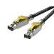 [ flat line импортные товары ]LINKUP Cat 7 кабель C8SS22FB-01MBLK