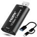 [ flat line импортные товары ]GRACETOP TV тюнер колпак коричневый карта GT-HDMI2USB2 черный 
