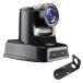 PTZ Camera with 3G-SDI,HDMI and IP Streaming Outputs,20X Optical Zoom,Broadcast Live Streaming Camera for Conference,Events,Church and Schoo