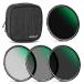 [ flat line импортные товары ]NEEWER 55mm ND фильтр комплект ND1000+ND64+ND8+ND4 уменьшение света фильтр комплект двусторонний 30 слой мульти- ko-ti