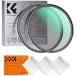 [ flat line импортные товары ]K&F Concept 82mm черный рассеивание 1/4 & 1/8 фильтр комплект Mist sine matic эффект фильтр se