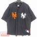 05w21631fanatiksFanatics Baseball рубашка MLByan Keith /metsu вспомогательный way серии черный мужской б/у товар [ павильон . магазин ]