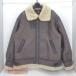 05w22115aru искатель -тактный Lee zALPHA INDUSTRIES B-3 искусственный мутон жакет темно-коричневый XL мужской б/у товар [ павильон . магазин ]