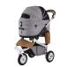 AirBuggy for Pet ɡ3 ֥졼ǥ 顼 DOME3 BRAKE MODEL LARGE EARTH GREY AD2600 졼