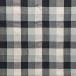 poshu living мульти- покрытие 225×150cm проверка черный 53337