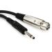 Hosa PXF-105 1.5m XLR женский - монофонический phone штекер аудио кабель 