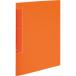 kokyo файл clear книжка no Be ta wave cut карман A4 20 листов orange la-TN
