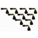 мотоцикл детали центральный (Bike Parts Center) воздушный клапан искривление type 10pcs/set 9401