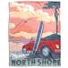 ключ Stone фланель боа покрывало NORTH SHORE постер SE057484
