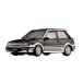 BM CREATIONS 1/64 Toyota Starlet турбо S 1998 EP71 черный / серебряный (RHD) конечный продукт 64B0254