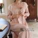  new work lady's race . series race negligee fake silk nightwear long sleeve long height spring summer autumn room One-piece pyjamas Night wear 