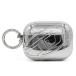 DIESEL дизель AirPods Pro / Pro 2 кейс 60274 овальный D Logo ударная абсорбция TPU беспроводной зарядка соответствует серебряный 2026 осень-зима новый продукт 