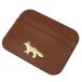 MAISON KITSUNE mezzo n лисица футляр для карточек OW05700LR0001 / EDIE CARD HOLDER Brown стандартный популярный товар 