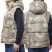 RVCA Roo ka мужской с хлопком лучший BF042762 / RVCA PUFFER VEST хаки серия многоцветный камуфляж милитари wild 