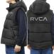 RVCA Roo ka мужской с хлопком лучший BF042762 / RVCA PUFFER VEST черный спортивный American Casual 
