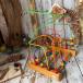 } Canada educoete.ko* большой вращение Roo булавка g бисер Coaster H50cm* развивающая игрушка * деревянная игрушка * baby младенец ребенок ребенок * палец развлечение 