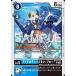  I giote.-smon: голубой R BT25-025 digimon карты 