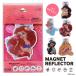 [PIG] DISNEY дизайн MAGNET REFLECTOR Disney магнит отражатель / Princess ( велосипед / рефлектор / магнит / транспорт безопасность / ранец )
