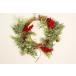 va- коричневый ru зеленый рождественский венок ( X'mas Xmas X форель украшение орнамент стена украшение virtual зеленый )