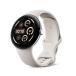 Google �O�[�O�� Pixel Watch 3 45mm Polished Silver �A���~�P�[�X/Porcelain �A�N�e�B�u �o���h(WiFi) GA05736-US �V�i
