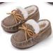 нежный обратная сторона боа Kids Loafer мокасины обратная сторона ворсистый девочка мужчина лента замша pe язык ko... ребенок натуральная кожа теплоизоляция защищающий от холода 