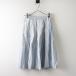 [ время ограничено цена ][ winter распродажа ] новый yo- машина NEWYORKER хлопок полоса tuck юбка 7/ голубой flair [2400014038002]
