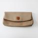 VINTAGE CELINE Vintage Celine Macadam клатч бежевый // ручная сумочка Logo [2400014510621]
