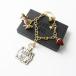  Anna Sui ANNA SUI узор имеется ключ очарование кольцо для ключей | Gold аксессуары [2400014635263]