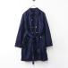 45R 45rpm four ti пять a-ru тренчкот 2 темно-синий | внешний перо ткань хлопок [2400014943887]