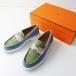 [ мужской ]2024 год Hermes HERMESgiyo-mH петля замша кожа мокасины обувь 40.5/26cm многоцветный распределение цвета I//[2400015129754]