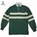 Used 90-00's Boys Polo by Ralph Lauren Long Sleeves Rugby Shirt 90-00 годы б/у одежда Kids Polo Ralph Lauren окантовка длинный рукав Rugger рубашка M регби 