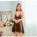 baby doll Ran Jerry sexy нижнее белье состязание нижнее белье неглиже slip One-piece . ультра нижнее белье M L большой размер ..si Ran Jerry 