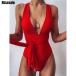  корпус One-piece моно kini купальный костюм лента .. глаз задний отсутствует гонки sexy женский 