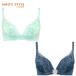 (アモスタイル)AMO'S STYLE 夢みるブラDeep V ブラ&ショーツセット(Eカップ) AMST1165 WHU2 + Hikini