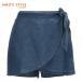 セール30%OFF(アモスタイル)AMOSTYLE デニム調 ルームウェアショートパンツ AMSTGL0135Short