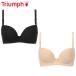 セール16%OFF(トリンプ)Triumph ソルフェージュ001 Tシャツブラ(B,C,Dカップ) SOLTBRA001 WHU