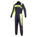  Alpine Stars Cart костюм [FIA легализация ]KMX-9 V3 GRAPHIC 3 SUIT FIA легализация (8877-2022 стандарт ) черный желтый (155)