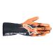  Alpine Stars Cart перчатка [FIA легализация ]TECH-1 K V3 GLOVES черный orange белый (134)