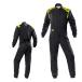 OMP костюм для гонок [FIA легализация ]FIRST-S SUIT First S костюм FIA легализация (8856-2018 стандарт ) антрацит / флуоресценция желтый (184)
