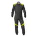 OMP костюм для гонок [FIA легализация ]FIRST EVO SUIT MY2025 FIA легализация (8856-2018 стандарт ) антрацит / флуоресценция желтый (184)