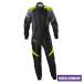 OMP Cart костюм [FIA легализация ]KS-2X ART ( детский ) FIA легализация (8877-2022 стандарт ) черный / флуоресценция желтый (178)