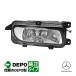DEPO стандартный товар Mercedes Benz Actros оригинальный модель противотуманая фара противотуманные фары бампер лампа свет водительское сиденье сторона правый правая сторона правый руль 