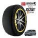 snovit стандартный товар ISSE производство SNOW SOCKS Honda Freed GT5 185/65R15 15 дюймовый передний snow носки ткань колесная цепь не металл Испания 