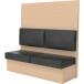  Trusco Nakayama TRUSCOmi-ting bench одиночный H1800XW1800XD510 под дерево натуральный ткань кожа черный MBS66NLBK время ограничено отметка 10 раз 