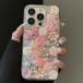 iPhone�P�[�X iphone17 �_�C�������h �v���`�i iPhone16 15 14 Pro Max �P�[�X ���f�B�[�X ������ �o�� �ԕ� �t�����[ �f�U�C��