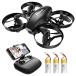 トラストワンのPotensic A20W Mini Drone for Kids with Camera, 720P Toy Drone Quadcopter Black