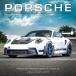 * календарь Porsche [ постоянный размер / орнамент ] 2026 год . мир 8 год календарь суперкар машина месяц ... импорт средний ..e-bon боковой квадратный тип 