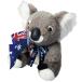 10％OFFクーポン オーストラリア お土産 オーストラリア土産 ギフト フラッグコアラ ぬいぐるみ 趣味 娯楽用品 玩具 人形 ぬいぐるみ ID:80650122