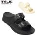TELIC sandals men's lady's double buckle 2telik2024 spring summer W BUCKLE2 comfort thickness bottom 